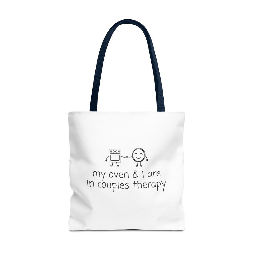 Couples Therapy With Oven Tote Bag