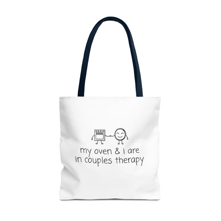Couples Therapy With Oven Tote Bag