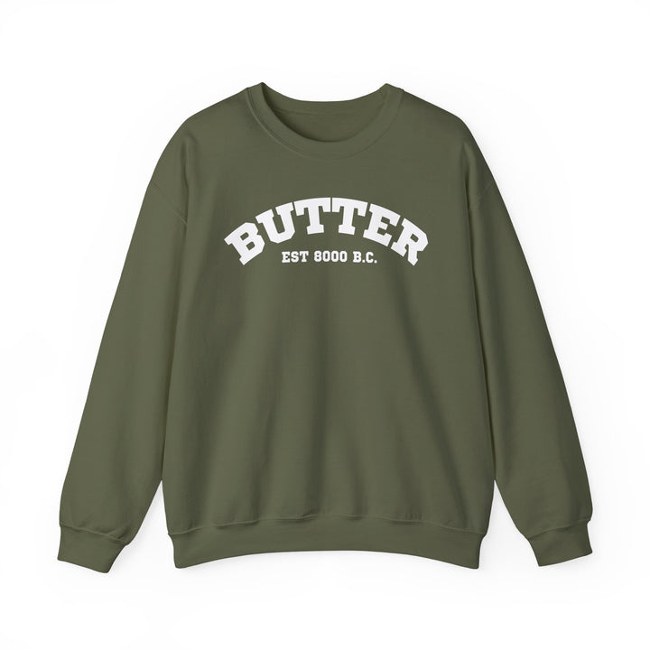 Butter Est. 8000 B.C. Crewneck Sweatshirt