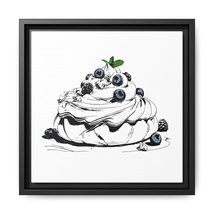 Pavlova Canvas with Floating Frame
