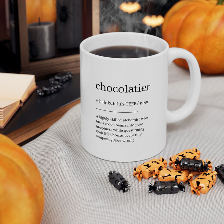 Chocolatier Definition White Mug