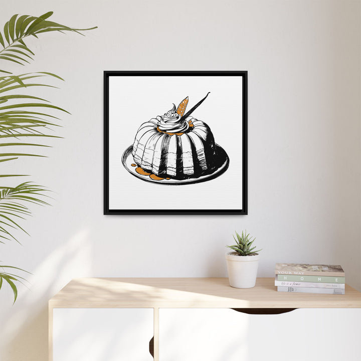 Baba Au Rhum Canvas with Floating Frame