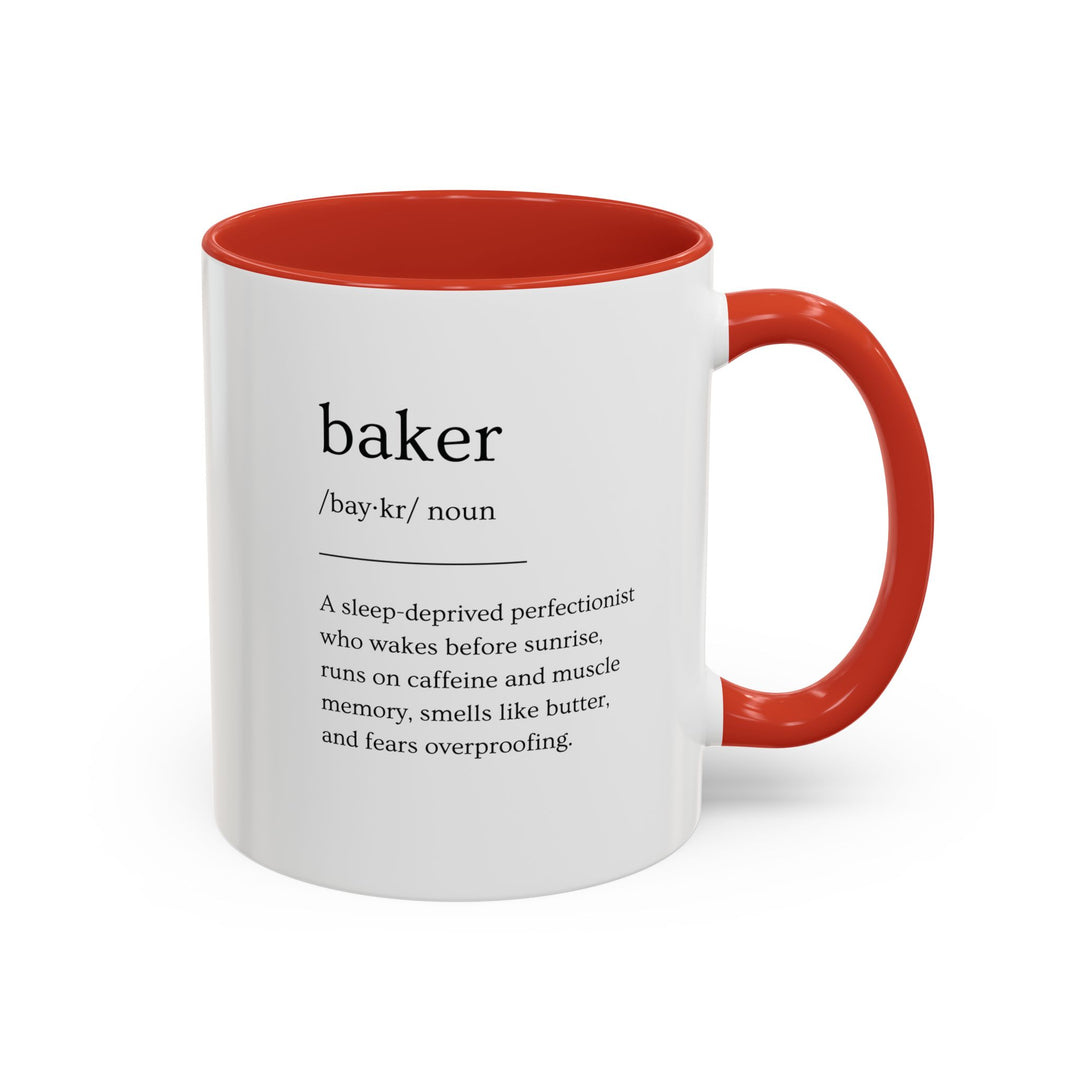 Baker Definition Color Accent Mug