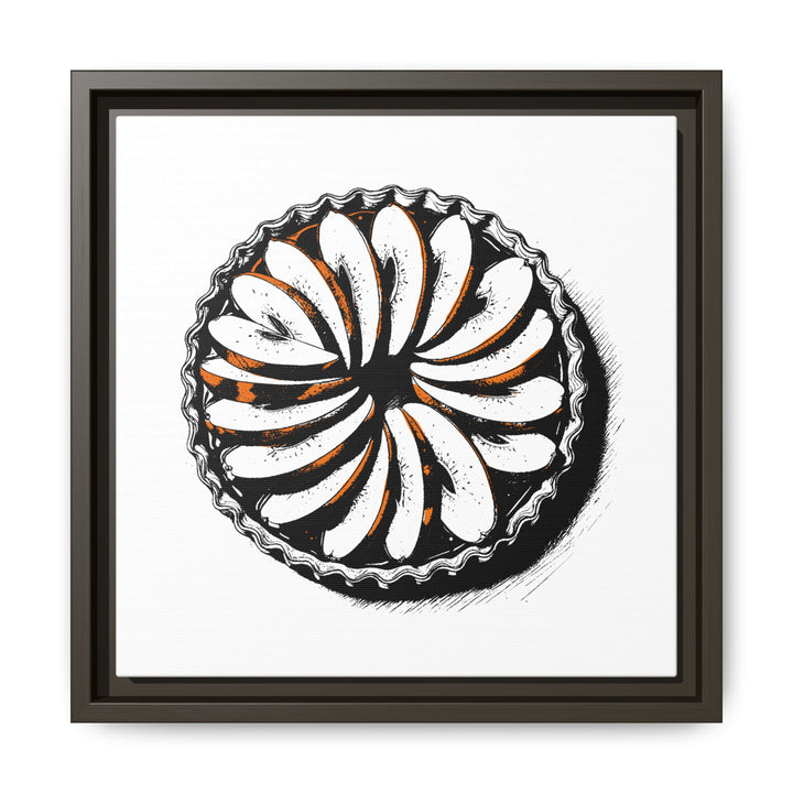 Tarte Tatin Canvas with Floating Frame