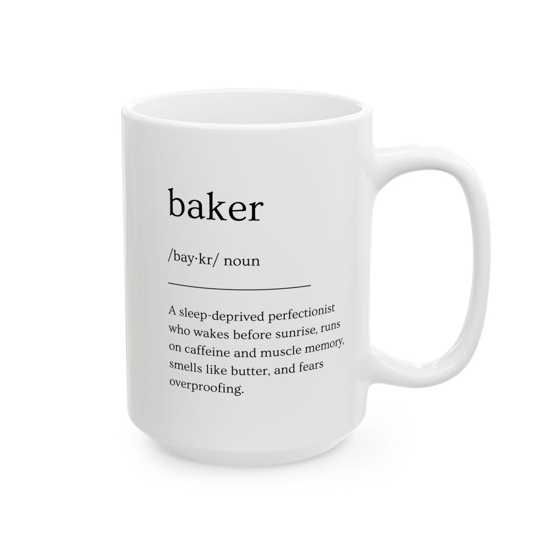 Baker Definition White Mug