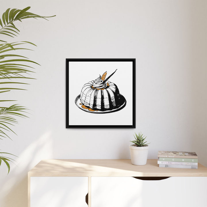 Baba Au Rhum Canvas with Floating Frame