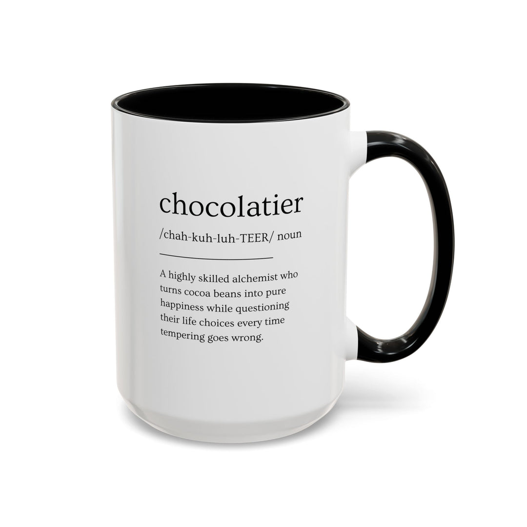 Chocolatier Definition Color Accent Mug