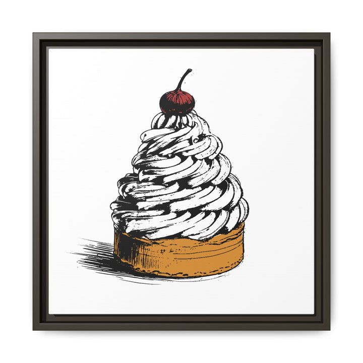 Mont Blanc Canvas with Floating Frame