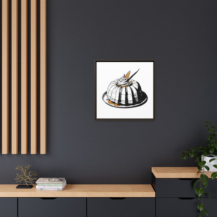 Baba Au Rhum Canvas with Floating Frame