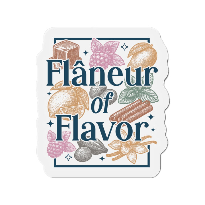 Flâneur of Flavor Vinyl Magnet