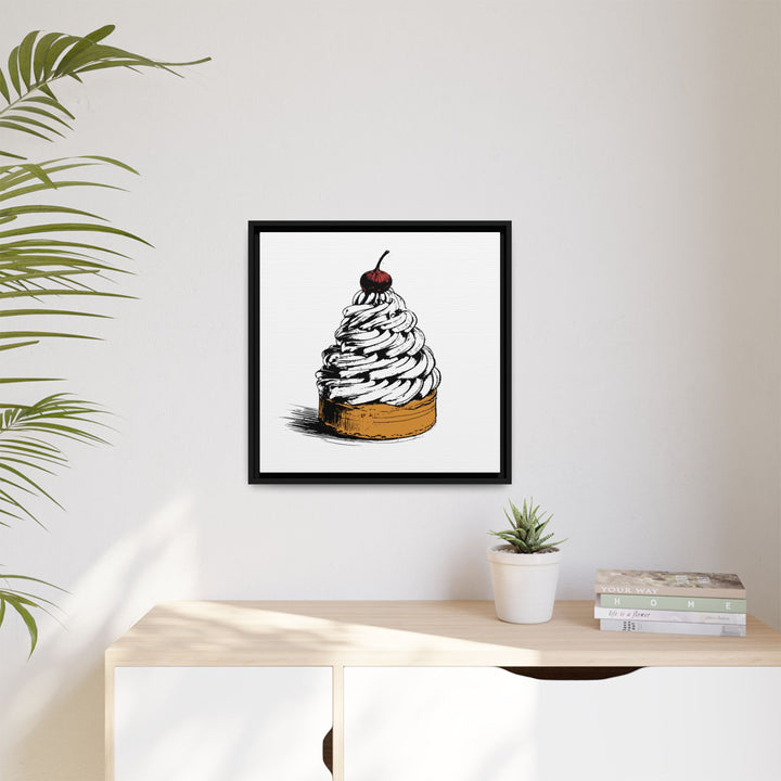 Mont Blanc Canvas with Floating Frame