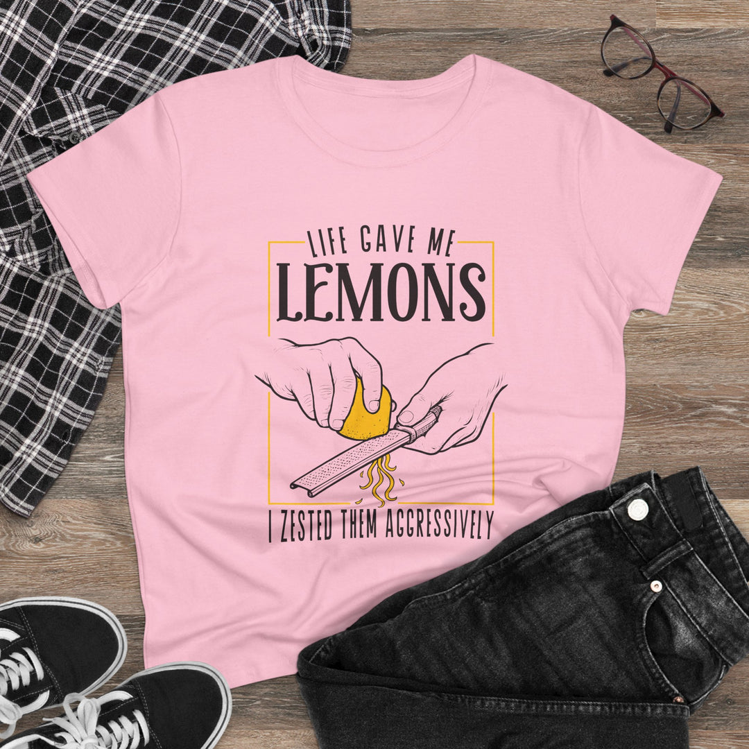 Life Gave Me Lemons Women's Cotton T-Shirt