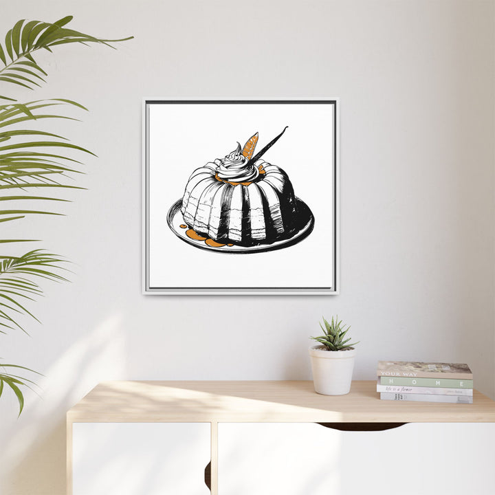 Baba Au Rhum Canvas with Floating Frame