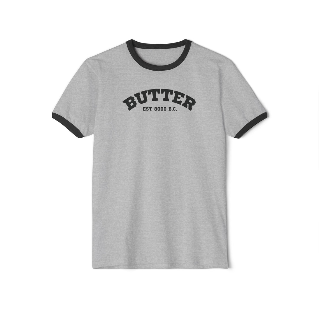 Butter Est. 8000 B.C. Ringer T-Shirt
