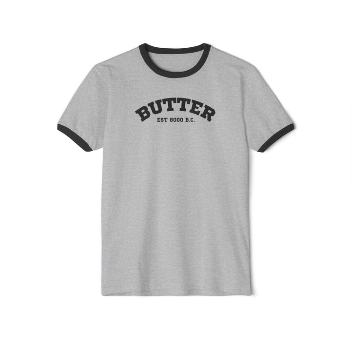Butter Est. 8000 B.C. Ringer T-Shirt
