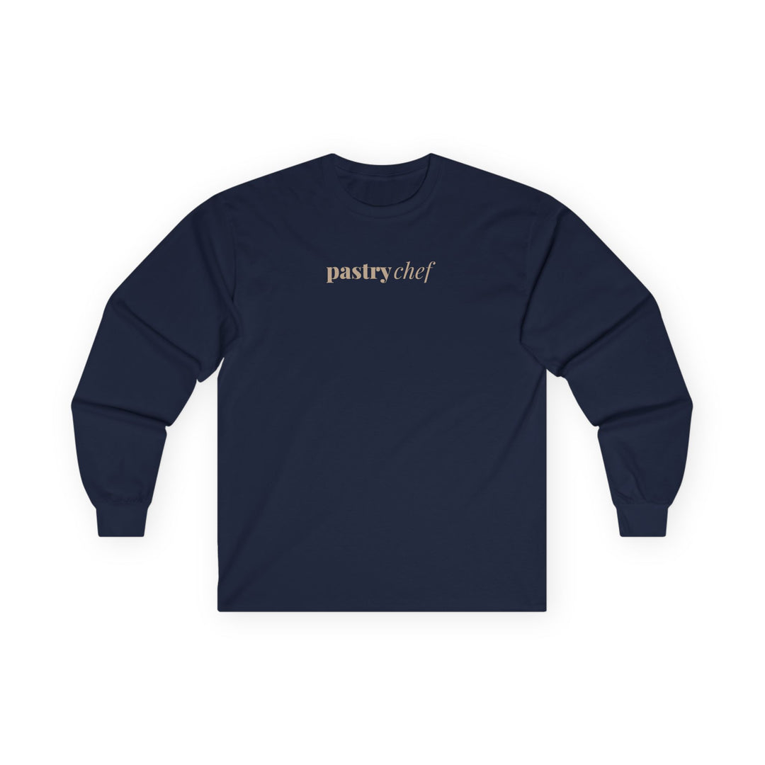 Pastry Chef Minimalist Long Sleeve T-Shirt