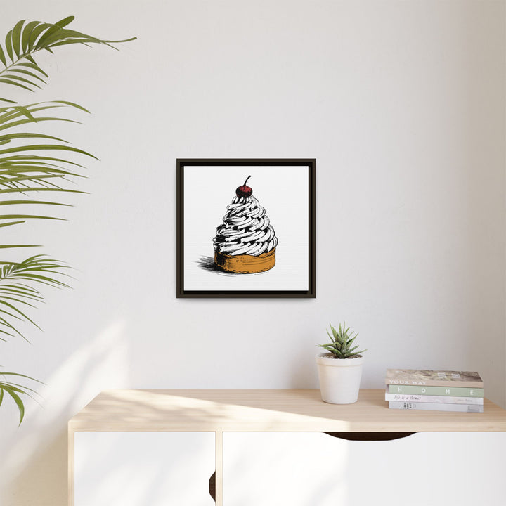Mont Blanc Canvas with Floating Frame