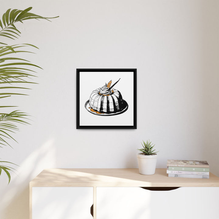 Baba Au Rhum Canvas with Floating Frame