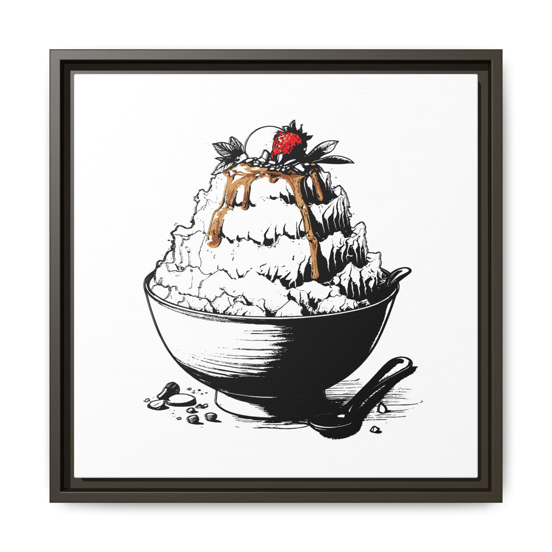Bingsu Framed Canvas