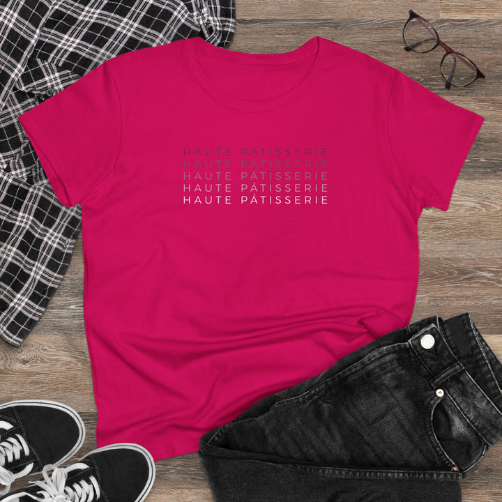 Haute Pâtisserie Stacked Women's Cotton T-Shirt