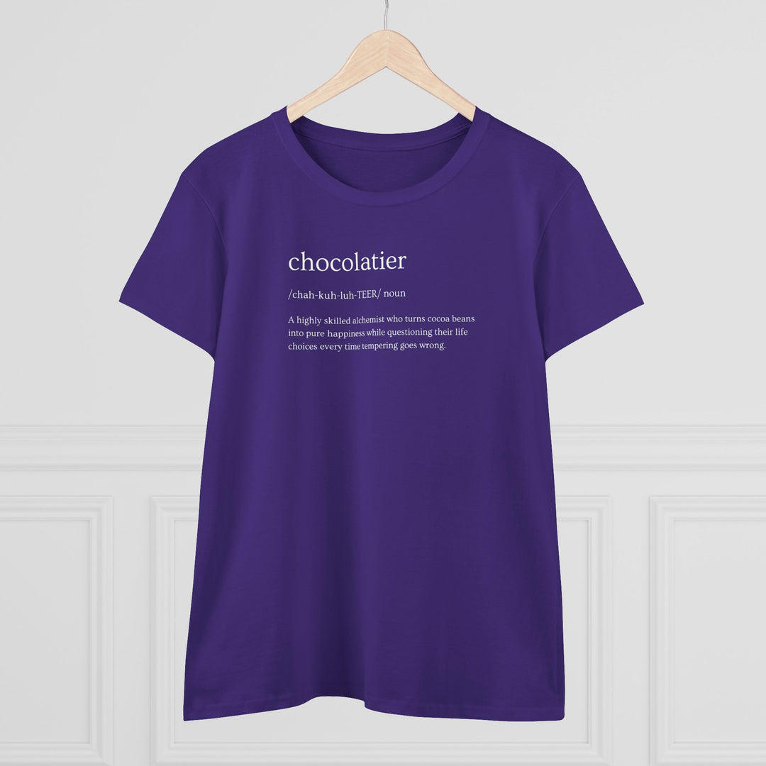 Chocolatier Definition Women's Cotton T-Shirt