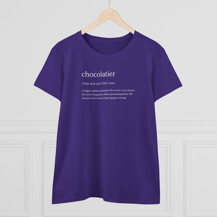 Chocolatier Definition Women's Cotton T-Shirt