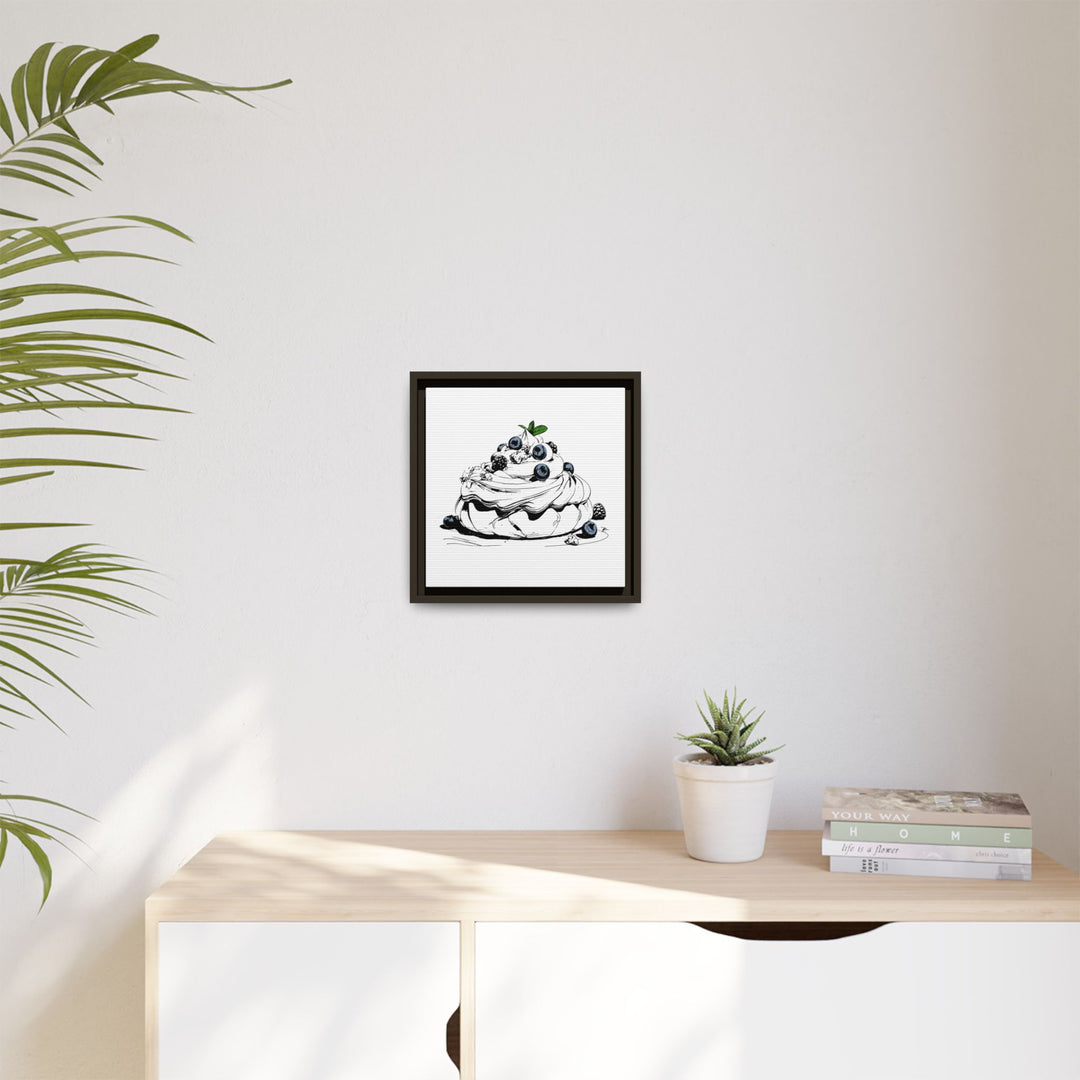 Pavlova Canvas with Floating Frame