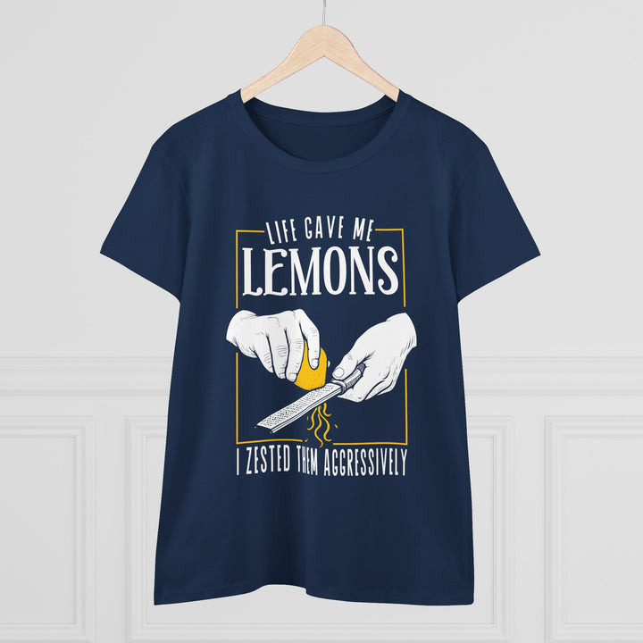 Life Gave Me Lemons Women's Cotton T-Shirt