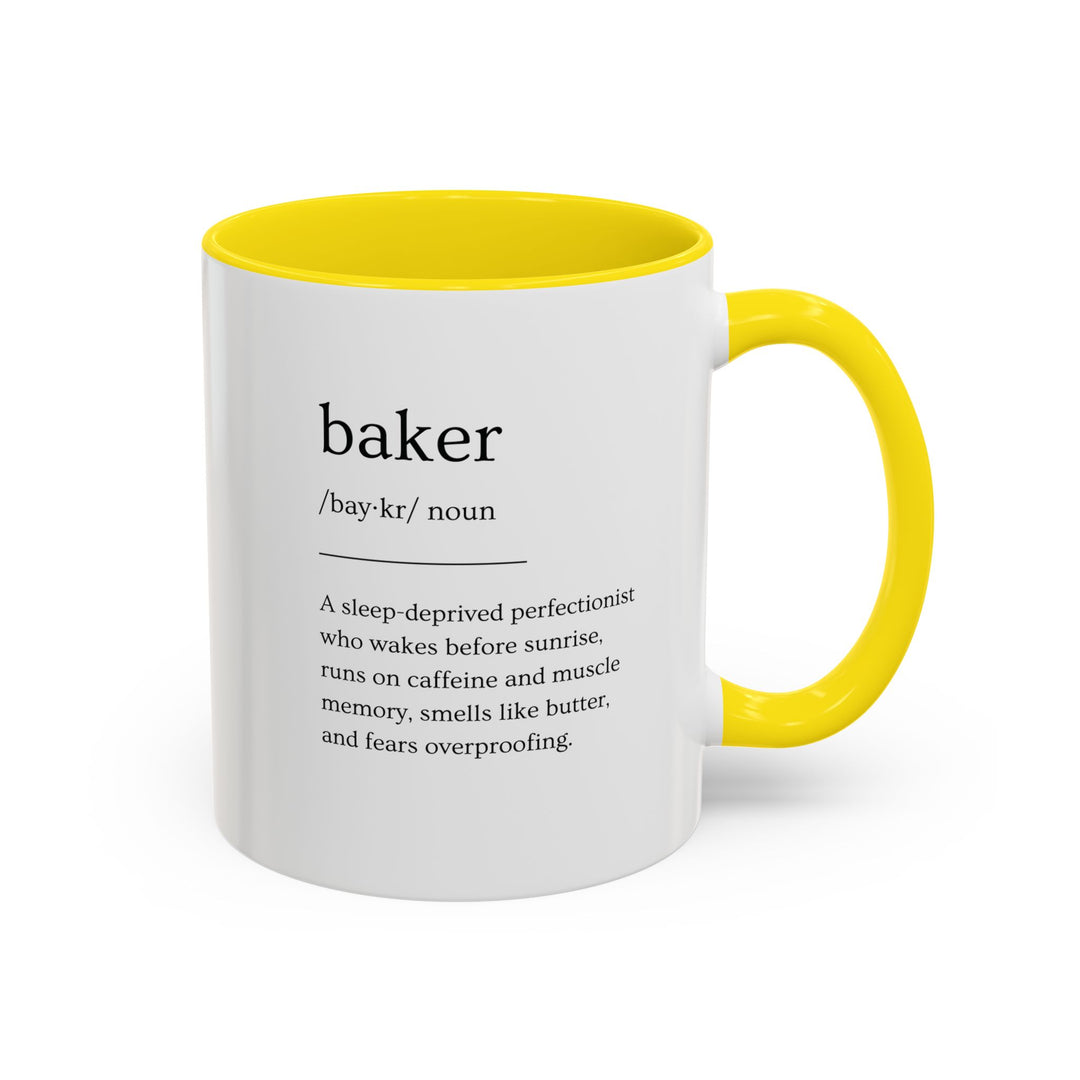 Baker Definition Color Accent Mug