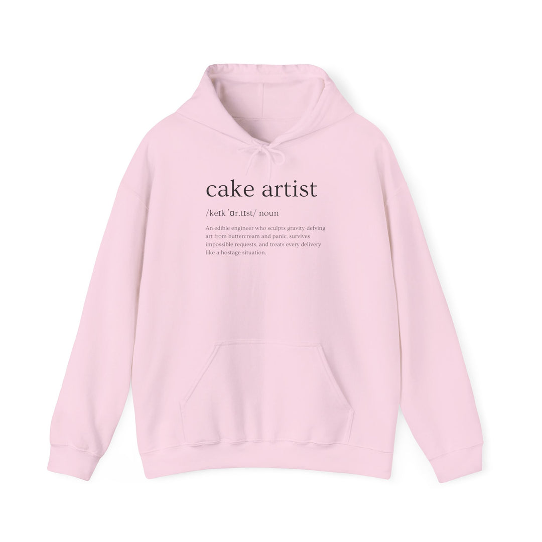 Cake Artist Definition Heavy Blend Hoodie