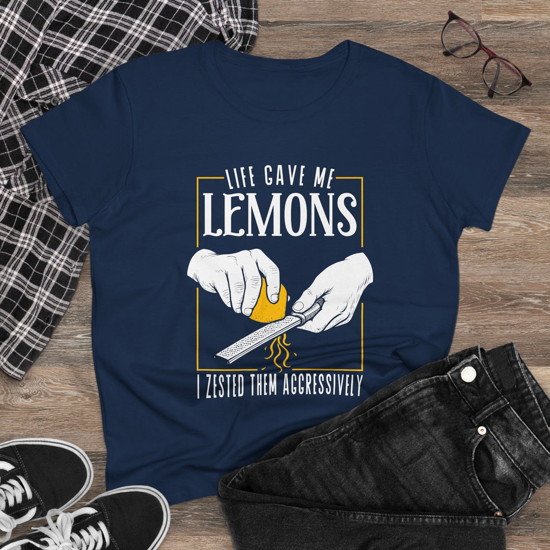 Life Gave Me Lemons Women's Cotton T-Shirt