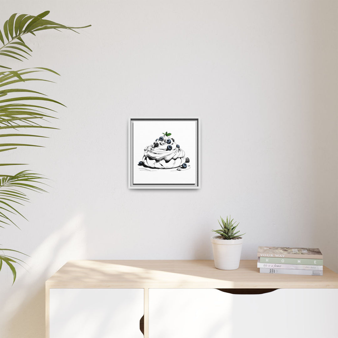 Pavlova Canvas with Floating Frame