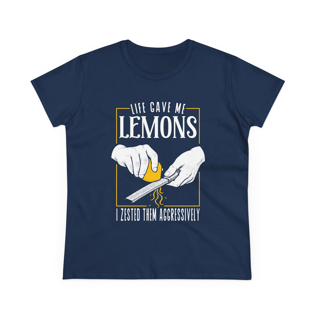 Life Gave Me Lemons Women's Cotton T-Shirt