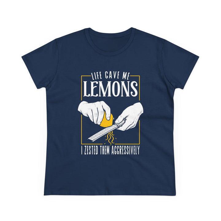 Life Gave Me Lemons Women's Cotton T-Shirt