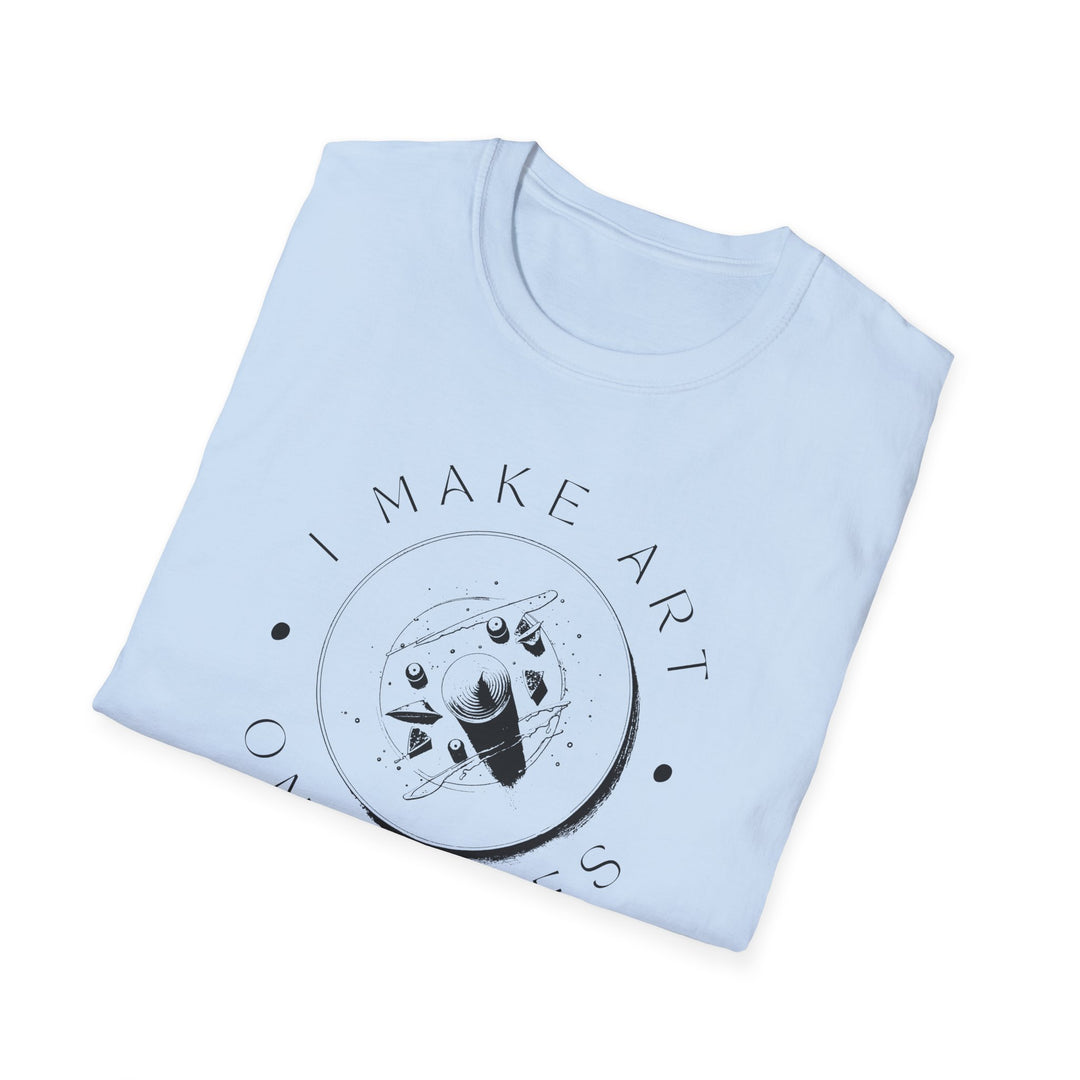 I Make Art on Plates Unisex T-Shirt
