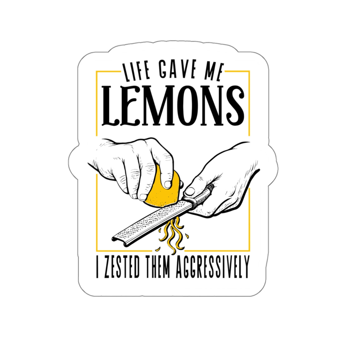 Life Gave Me Lemons Vinyl Sticker