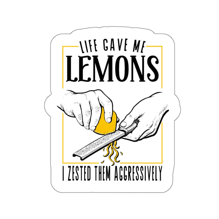 Life Gave Me Lemons Vinyl Sticker