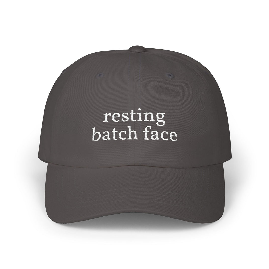 Resting Batch Face Embroidered Hat