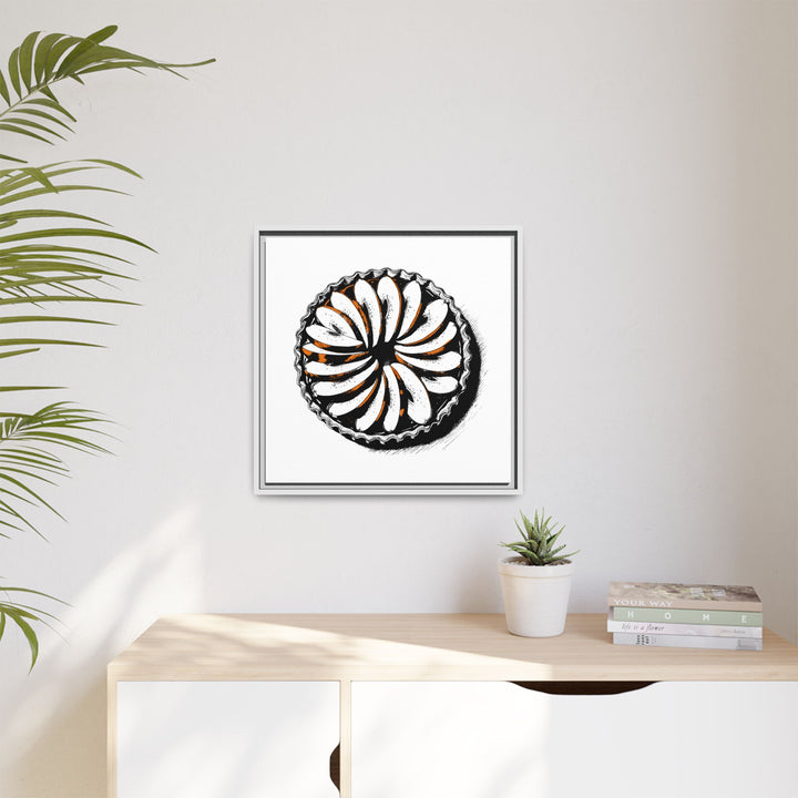 Tarte Tatin Canvas with Floating Frame
