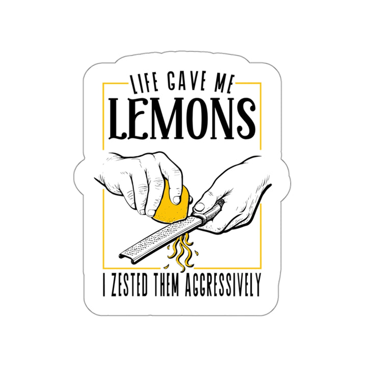 Life Gave Me Lemons Vinyl Sticker