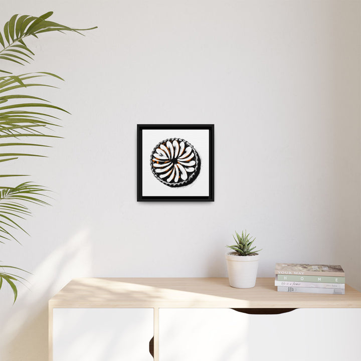 Tarte Tatin Canvas with Floating Frame