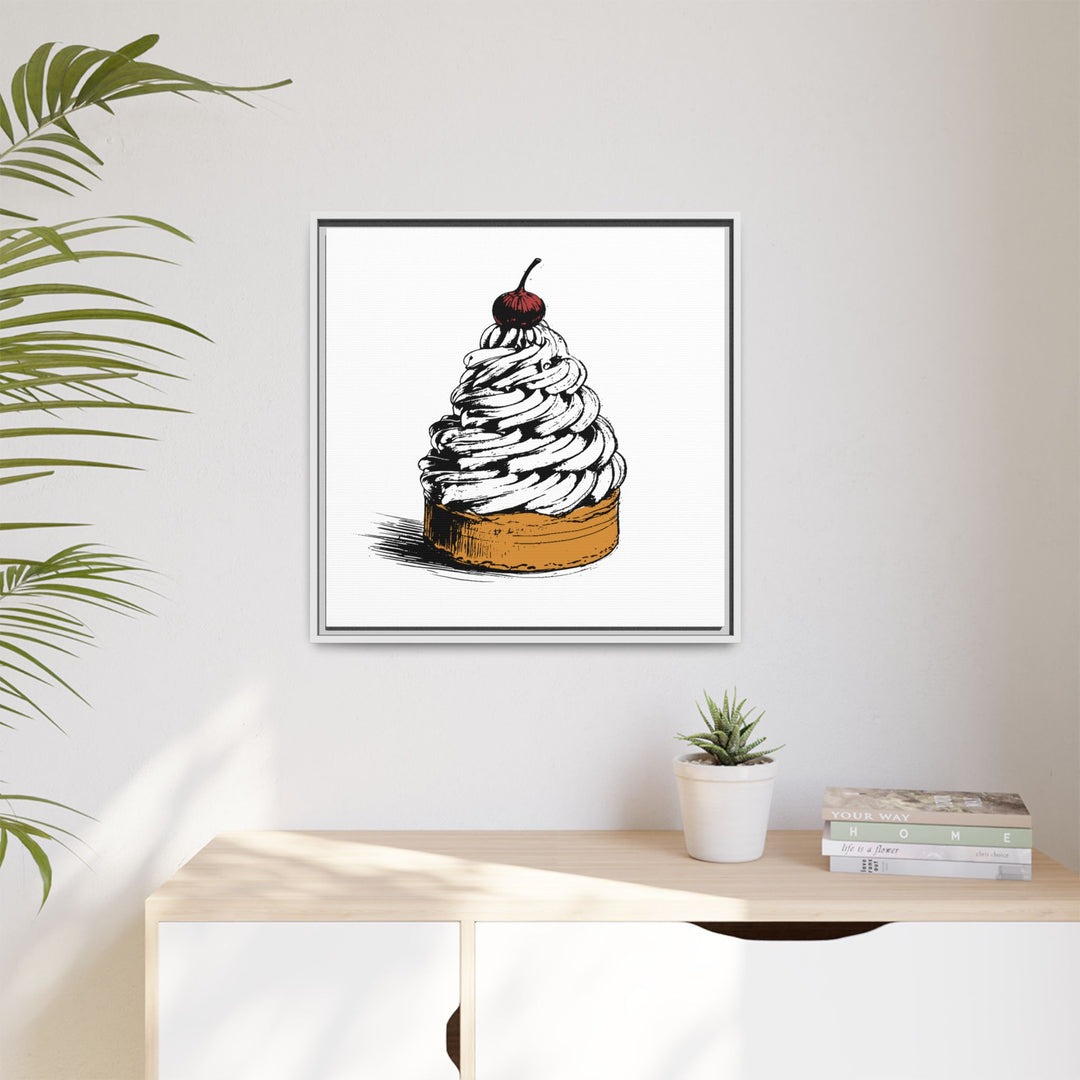 Mont Blanc Canvas with Floating Frame