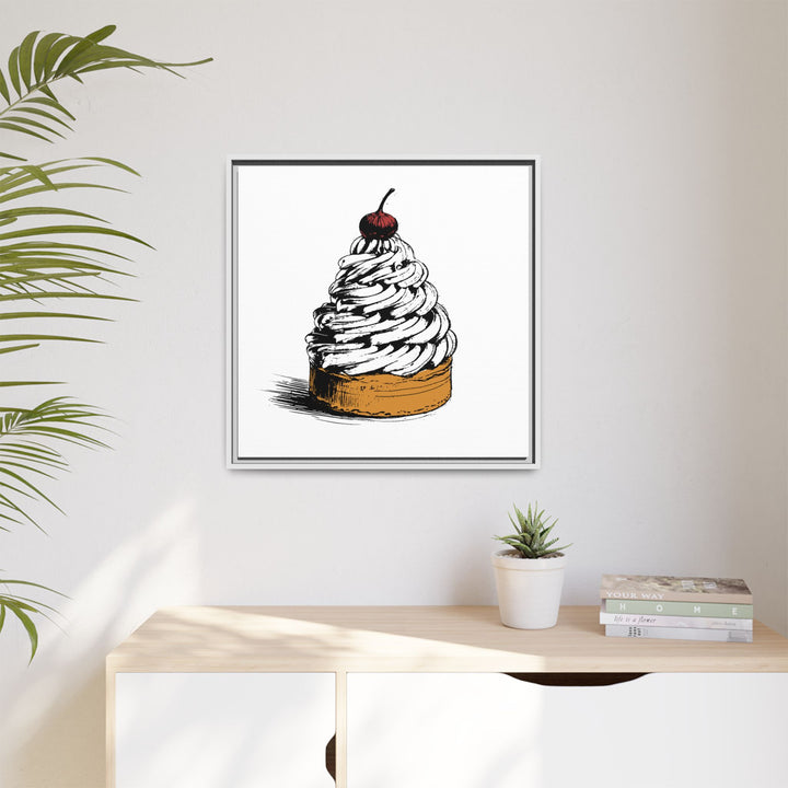 Mont Blanc Canvas with Floating Frame