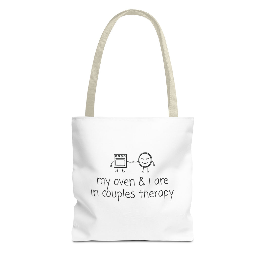 Couples Therapy With Oven Tote Bag