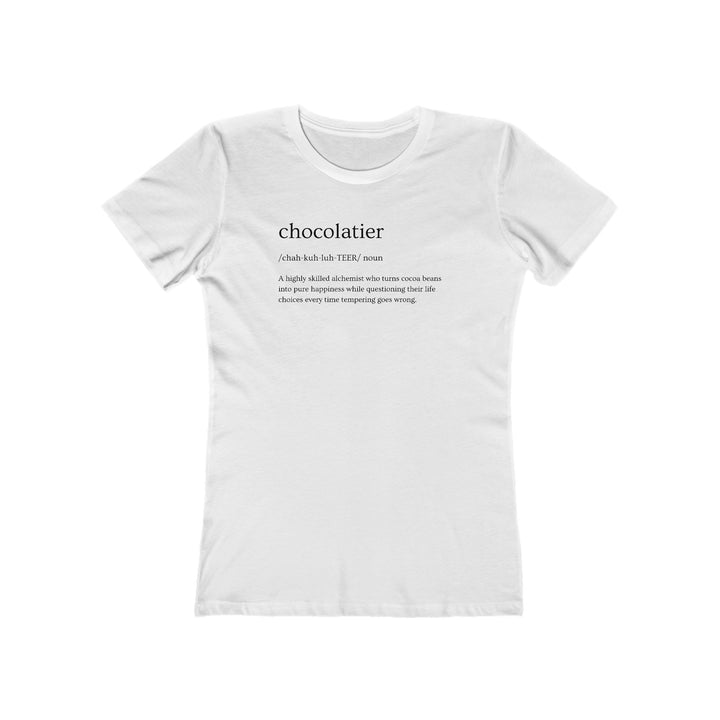 Chocolatier Definition Women’s Fit T-Shirt