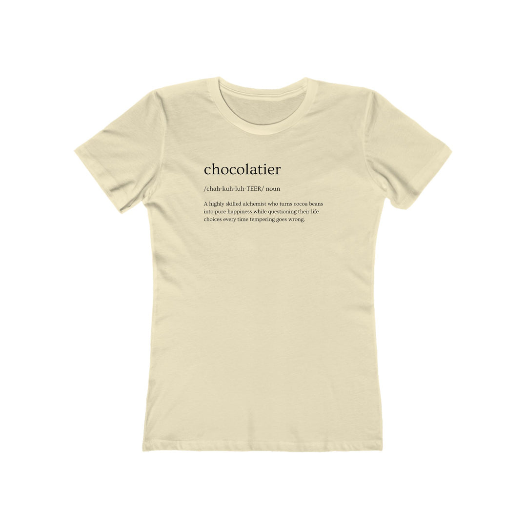 Chocolatier Definition Women’s Fit T-Shirt