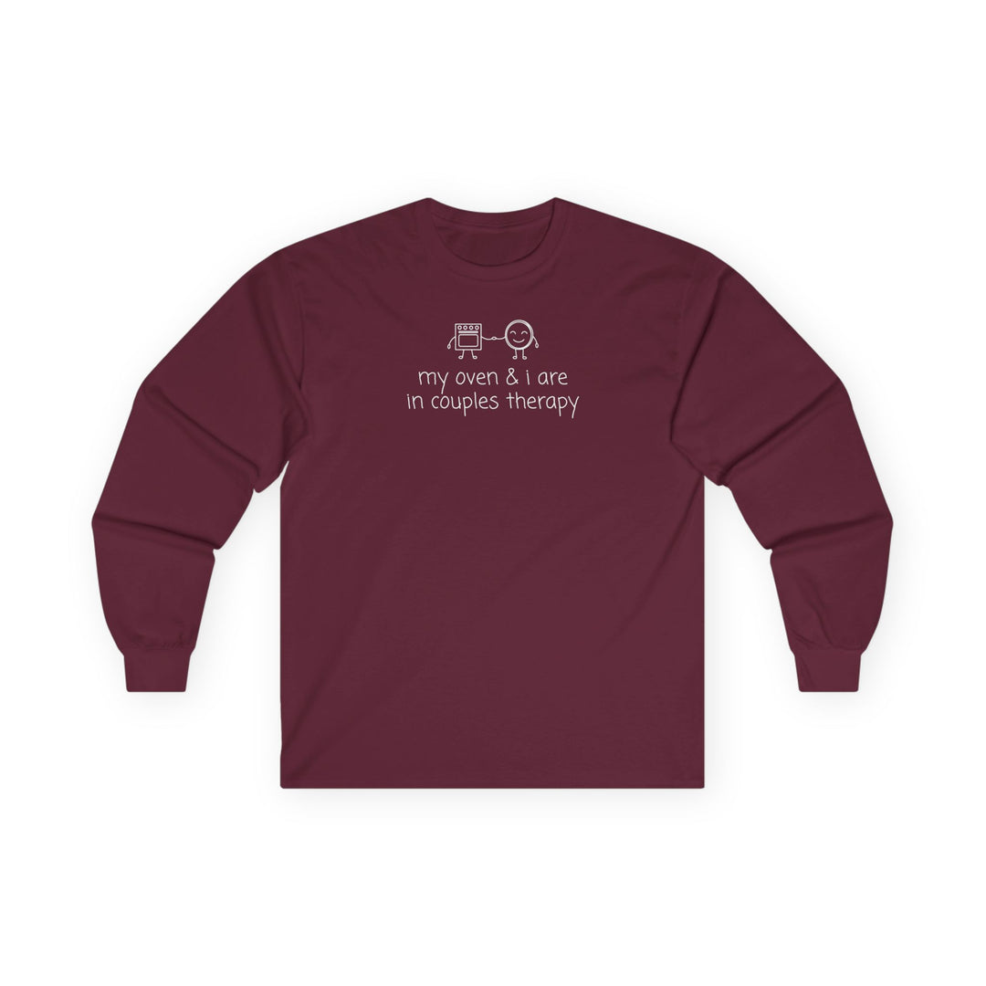Couples Therapy With Oven Long Sleeve T-Shirt