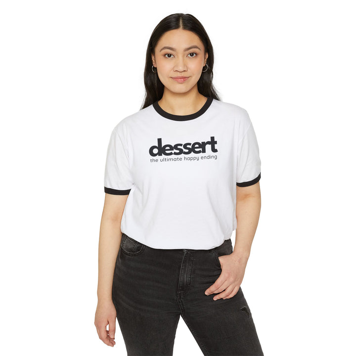 Dessert: The Ultimate Happy Ending Ringer T-Shirt