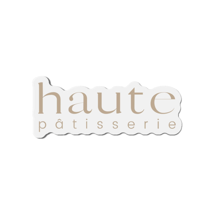 Haute Pâtisserie Words Vinyl Magnet