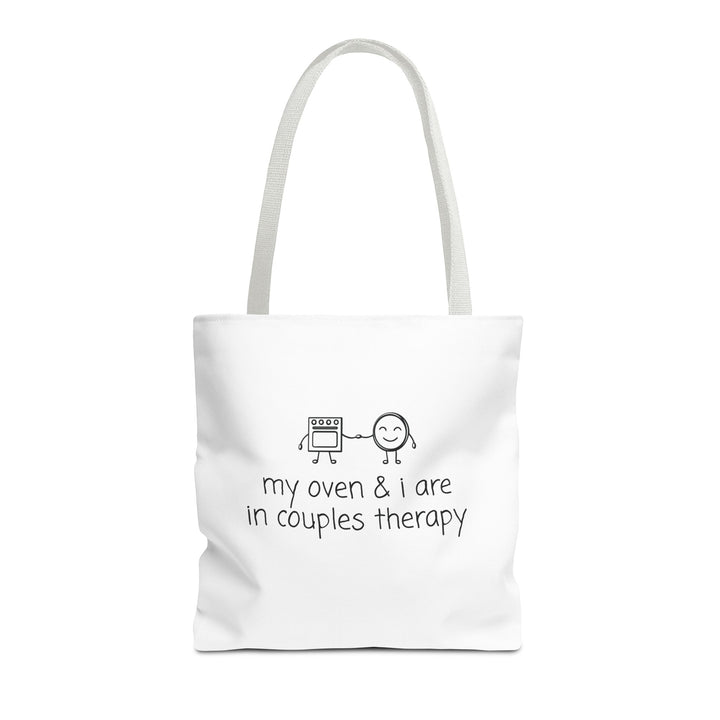 Couples Therapy With Oven Tote Bag